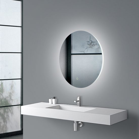 Aura 600mm Round Colour Change LED Light and Mirror with Anti-fog  Technology